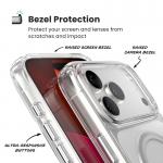 Carcasa Speck Presidio Perfect Clear cu MagSafe compatibila cu iPhone 17 Pro Max, Clear / Silver 4 - lerato.ro
