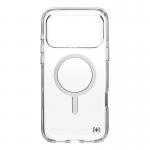 Carcasa Speck Presidio Perfect Clear cu MagSafe compatibila cu iPhone 17 Pro Max, Clear / Silver 10 - lerato.ro