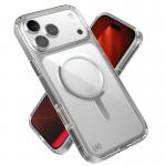 Carcasa Speck Presidio Perfect Clear cu MagSafe compatibila cu iPhone 17 Pro Max, Clear / Silver 11 - lerato.ro