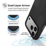 Carcasa Speck Presidio2 Grip cu MagSafe compatibila cu iPhone 17 Pro Max, Negru 3 - lerato.ro