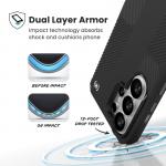 Carcasa Speck Presidio2 Grip cu MagSafe compatibila cu Samsung Galaxy S26 Ultra, Negru 4 - lerato.ro