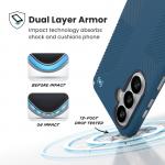 Carcasa Speck Presidio2 Grip cu MagSafe compatibila cu Samsung Galaxy S26, Albastru 3 - lerato.ro