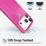 Husa Speck Candyshell Icon cu MagSafe compatibila cu iPhone 18 Pro / 17 Pro, Bubblegum Pop 4 - lerato.ro