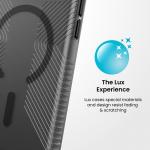 Husa Speck Presidio Lux Grip cu MagSafe compatibila cu iPhone 18 Pro / 17 Pro, Obsidian 3 - lerato.ro