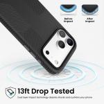 Husa Speck Presidio 2 Grip cu MagSafe compatibila cu iPhone 18 Pro Max / 17 Pro Max, Negru 4 - lerato.ro