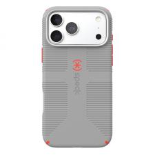 Huse si carcase iPhone 18 Pro Max, Husa Speck Candyshell Grip cu MagSafe compatibila cu iPhone 18 Pro Max / 17 Pro Max, Gri, lerato.ro