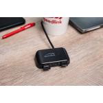 Adaptor HUB 4-in-1 Speedlink SNAPPY EVO, USB-C - 3x USB, 1x USB-C, Lungime cablu 20cm, Negru 5 - lerato.ro