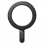 Adaptor Spigen OneTap Ring Magnetic compatibil cu functia MagSafe Carbon 2 - lerato.ro