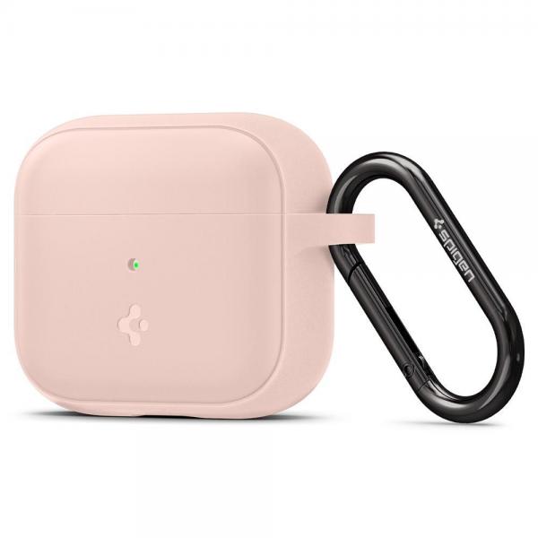 Carcasa Spigen Silicone Fit compatibila cu Apple AirPods 3 Pink 1 - lerato.ro