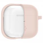 Carcasa Spigen Silicone Fit compatibila cu Apple AirPods 3 Pink