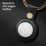 Husa de protectie Spigen CYRILL Basic Leather compatibila cu Apple AirTag Negru