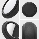 Set 2 carcase de protectie Spigen Silicone Fit compatibil cu Apple AirTag Negru 3 - lerato.ro