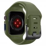 Carcasa Spigen Liquid Air Pro compatibila cu Apple Watch 7/8 45mm Green 2 - lerato.ro