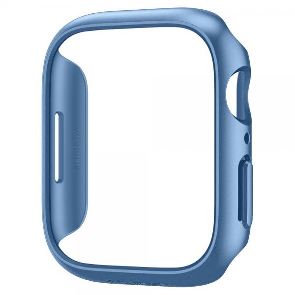 Carcasa Spigen Thin Fit compatibila cu Apple Watch 7/8 41mm Blue