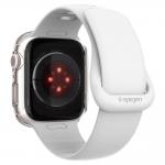 Carcasa Spigen Thin Fit compatibila cu Apple Watch 7/8 41mm Crystal Clear