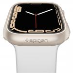 Carcasa Spigen Thin Fit compatibila cu Apple Watch 7/8 41mm Starlight