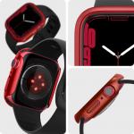 Carcasa Spigen Thin Fit compatibila cu Apple Watch 7/8 45mm Red