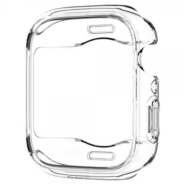 Carcasa Spigen Ultra Hybrid compatibila cu Apple Watch 7 45mm Crystal Clear