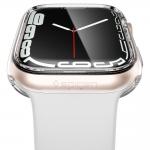 Carcasa Spigen Ultra Hybrid compatibila cu Apple Watch 7 45mm Crystal Clear 10 - lerato.ro