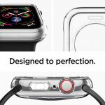 Carcasa Spigen Liquid Crystal compatibila cu Apple Watch 4/5/6/SE (40 mm) Transparent
