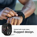 Carcasa Spigen Rugged Armor Pro Apple Watch 4/5/6/7/SE (44/45mm) Black