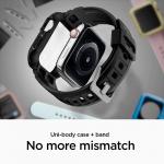 Carcasa Spigen Rugged Armor Pro compatibila cu Apple Watch 4/5/6/7/8/SE (44/45mm) Black 5 - lerato.ro