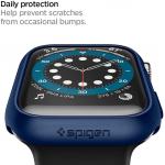 Carcasa Spigen Thin Fit Apple Watch 4/5/6/SE (44 mm) Blue 9 - lerato.ro