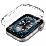 Carcasa Spigen Thin Fit compatibila cu Apple Watch 4/5/6/SE (44 mm) Crystal Clear 2 - lerato.ro