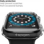 Carcasa Spigen Thin Fit compatibila cu Apple Watch 4/5/6/SE (40 mm) Crystal Clear 5 - lerato.ro