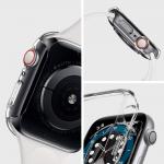 Carcasa Spigen Thin Fit compatibila cu Apple Watch 4/5/6/SE (40 mm) Crystal Clear 4 - lerato.ro