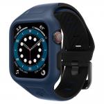 Carcasa Spigen Liquid Air Pro compatibila cu Apple Watch 4/5/6/SE (44 mm) Blue 2 - lerato.ro