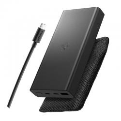 Baterie externa Spigen Essential, 20000 mAh, 30W, 2xUSB-C/USB-A, Gri