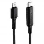 Cablu pentru incarcare si transfer de date Spigen PowerArc, USB Type-C/Lightning, MFI, Power Delivery 100W, 2A, 1m, Negru 2 - lerato.ro
