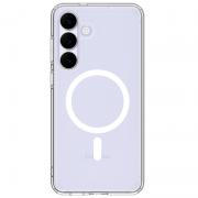 Carcasa Spigen Ultra Hybrid cu MagSafe compatibila cu Samsung Galaxy S25 FE, Clear White