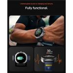 Curea Spigen Athlex Air Active compatibila cu Samsung Galaxy Watch 8 46mm/44mm/40mm, Bleumarin 18 - lerato.ro