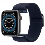 Curea Spigen Fit Lite compatibila cu Apple Watch 4/5/6/7/8/SE/Ultra 42/44/45/49mm Navy Blue
