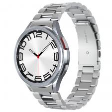 Curea otel inoxidabil Spigen Modern Fit compatibila cu Samsung Galaxy Watch 6 Classic 47mm Silver