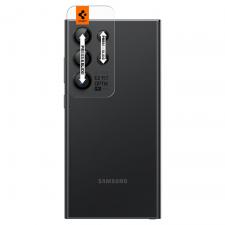 Set 2x5 protectii sticla camera foto Spigen Optik EZ FIT compatibil cu Samsung Galaxy S24 Ultra Black