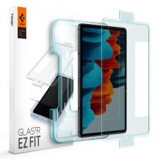 Folie sticla cu sistem de montare Case friendly Spigen GLAS.tR EZ FIT compatibila cu Samsung Galaxy Tab S7 / Tab S8 11 inch