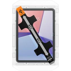 Folie sticla cu sistem de montare Case friendly Spigen GLAStR EZ FIT compatibila cu iPad Air 13 2024 Clear