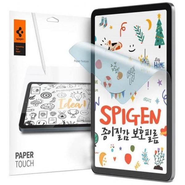 Folie protectie transparenta Spigen Paper Touch compatibila cu iPad Pro 12.9 inch 2020/2021 1 - lerato.ro