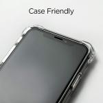 Folie sticla Case friendly Spigen Glass FC iPhone 11 Pro/X/XS Black 6 - lerato.ro