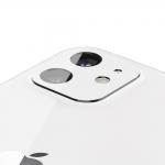 Folie sticla camera foto Spigen Optik compatibila cu iPhone 12 White, Set 2 bucati