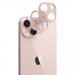 Set 2 folii sticla camera foto Spigen Optik compatibil cu iPhone 13/13 Mini Pink 2 - lerato.ro