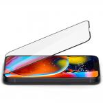 Folie sticla Case friendly Spigen Glass FC compatibila cu iPhone 13 Pro Max / 14 Plus Black 6 - lerato.ro