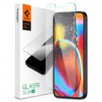 Folie sticla transparenta Case friendly Spigen GLAStR SLIM compatibila cu iPhone 13 Pro Max / 14 Plus 3 - lerato.ro