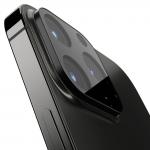 Set 2 folii sticla camera foto Spigen Optik compatibil cu iPhone 13 Pro/13 Pro Max Black 10 - lerato.ro