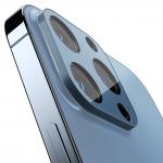 Set 2 folii sticla camera foto Spigen Optik compatibil cu iPhone 13 Pro/13 Pro Max Blue 6 - lerato.ro