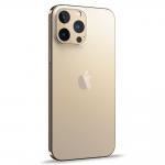 Set 2 folii sticla camera foto Spigen Optik compatibil cu iPhone 13 Pro/13 Pro Max Gold 7 - lerato.ro