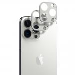 Set 2 folii sticla camera foto Spigen Optik compatibil cu iPhone 13 Pro/13 Pro Max Silver 2 - lerato.ro